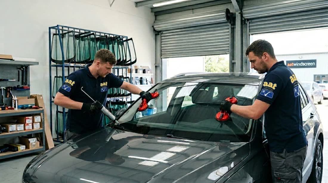 Professional windscreen installation by aatwindscreen
